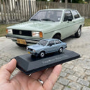 Miniatura Carros Clássicos do Brasil Nacional Volkswagen Voyage 1981 Escala 1:43