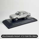 Miniatura Carros Clássicos do Brasil Nacional Volkswagen Passat GTS Pointer 1984 Prata Escala 1:43