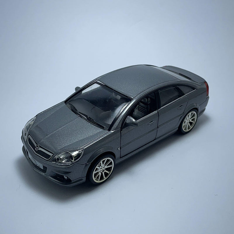 Miniatura Carrinho Clássico Brasileiro Opel Vectra Prata Escala 1/36