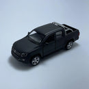 Miniatura Carro PickUp Brasileiro Volkswagen Amarok Preto Escala 1/46