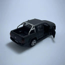 Miniatura Carro PickUp Brasileiro Volkswagen Amarok Preto Escala 1/46