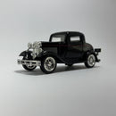 Carrinho Miniatura Antigo Clássico Ford Coupe 1932 Preto Escala 1/36