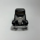 Carrinho Miniatura Antigo Clássico Ford Coupe 1932 Preto Escala 1/36