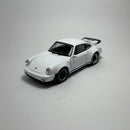 Miniatura Carro Antigo Clássico Esportivo de Corrida Porsche 911 Turbo Escala 1/36