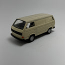 Miniatura Carrinho VAN Volkswagen T3 Bege Escala 1/36