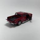 Miniatura Carro PickUp Nacional Chevrolet Silverado 2014 Vinho Escala 1/36