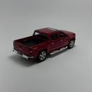 Miniatura Carro PickUp Nacional Chevrolet Silverado 2014 Vinho Escala 1/36