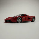 Miniatura Carro Esportivo de Corrida LaFerrari Vermelha Escala 1/24