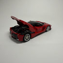 Miniatura Carro Esportivo de Corrida LaFerrari Vermelha Escala 1/24