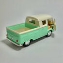 Miniatura Carrinho Antigo Clássico Nacional Brasileiro PickUp 1963 Volkswagen Kombi Verde Claro Escala 1/36