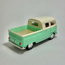 Miniatura Carrinho Antigo Clássico Nacional Brasileiro PickUp 1963 Volkswagen Kombi Verde Claro Escala 1/36