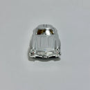 Miniatura Carrinho Antigo Clássico Esportivo 1954 Mercedes Benz 300SL Prata Escala 1/36