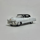 Miniatura Carro Antigo Clássico 1953 Cadillac Eldorado Branco Escala 1/36