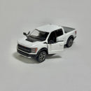 Miniatura Carro PickUp Nacional 2022 Ford F-150 Raptor Branco Escala 1/36