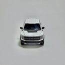 Miniatura Carro PickUp Nacional 2022 Ford F-150 Raptor Branco Escala 1/36