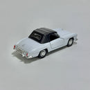 Miniatura Carrinho Antigo Clássico Mercedes Benz 190 SL 1955 Branco Escala 1/36