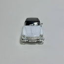 Miniatura Carrinho Antigo Clássico Mercedes Benz 190 SL 1955 Branco Escala 1/36