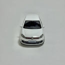 Miniatura Carrinho Clássico Brasileiro Nacional Volkswagen Golf GTI Branco Escala 1/36
