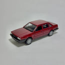 Carrinho Miniatura Antigo Clássico Brasileiro Nacional Volkswagen Santana Vinho Escala 1/36