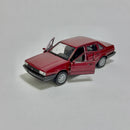 Carrinho Miniatura Antigo Clássico Brasileiro Nacional Volkswagen Santana Vinho Escala 1/36