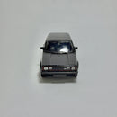 Miniatura Carro Antigo Clássico Nacional Brasileiro Volkswagen Golf 1 GTI Preto Escala 1/36