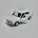 Miniatura Carro Antigo Clássico 1975 Peugeot 504 Branco Escala 1/36