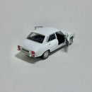 Miniatura Carro Antigo Clássico 1975 Peugeot 504 Branco Escala 1/36