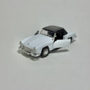 Miniatura Carrinho Antigo Clássico Mercedes Benz 190 SL 1955 Branco Escala 1/36