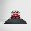 Miniatura Carros Clássicos do Brasil Nacional Ford Escort XR3 1990 Vermelho Escala 1:43