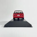 Miniatura Carros Clássicos do Brasil Nacional Ford Escort XR3 1990 Vermelho Escala 1:43