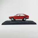 Miniatura Carros Clássicos do Brasil Nacional Volkswagen Passat 1976 Vermelho Escala 1:43