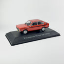 Miniatura Carros Clássicos do Brasil Nacional Volkswagen Passat 1976 Vermelho Escala 1:43