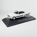Miniatura Carros Clássicos do Brasil Nacional Opala SS 1980 Branco Escala 1:43