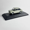 Miniatura Carros Clássicos do Brasil Nacional Fiat 147 1979 Verde Escala 1:43