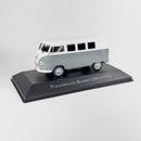 Miniatura Carros Clássicos do Brasil Nacional Volkswagen Kombi 1200 1957 Cinza Escala 1:43