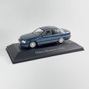 Miniatura Carros Clássicos do Brasil Nacional Omega Diamond 1994 Azul Escuro Escala 1:43