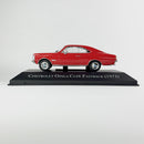 Miniatura Carros Clássicos do Brasil Nacional Chevrolet Opala Cupê Fastback 1973 Vermelho Escala 1:43