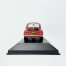 Miniatura Carros Clássicos do Brasil Nacional Volkswagen Fusca 1600 S 1974 Vermelho Escala 1:43