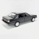 Miniatura Antiga Clássica Nacional Volkswagen Santana Preto Escala 1:24