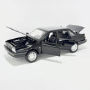 Miniatura Antiga Clássica Nacional Volkswagen Santana Preto Escala 1:24