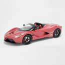 Miniatura Esportivo de Corrida Ferrari LaFerrari Aperta Vermelha Escala 1:24