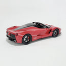 Miniatura Esportivo de Corrida Ferrari LaFerrari Aperta Vermelha Escala 1:24