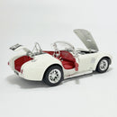 Miniatura Antiga Clássica Ford Shelby Cobra 427 1965 Branco Escala 1:24