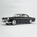 Miniatura Antigo Clássico Chrysler C300 1955 Preto Escala 1:24