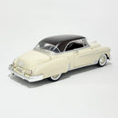 Miniatura Antiga Clássica Chevrolet Bel Air 1950 Creme Escala 1:24