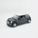 Miniatura Esportiva Nacional Mini Cooper S Verde Escala 1:36