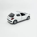 Miniatura Nacional Peugeot 207 Branco Escala 1:36