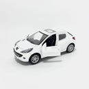 Miniatura Nacional Peugeot 207 Branco Escala 1:36
