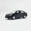Miniatura Nacional Nissan Versa Preto Escala 1:36