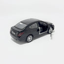 Miniatura Nacional Nissan Versa Preto Escala 1:36